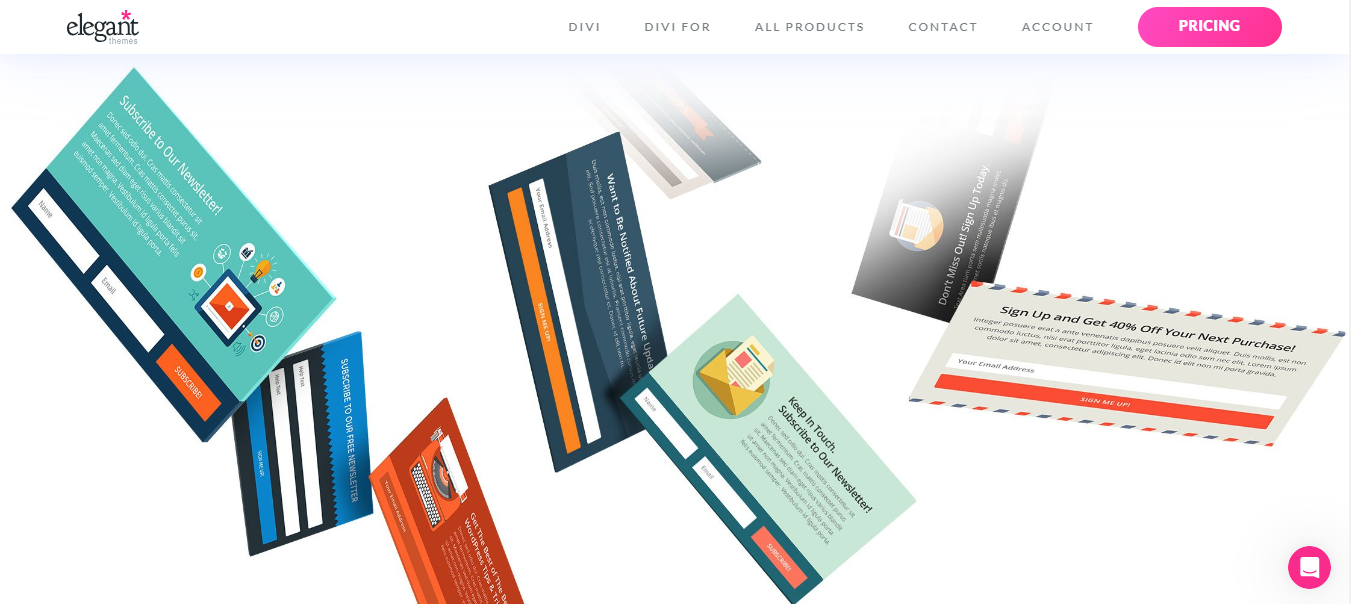 Bloom email optin floating plugin