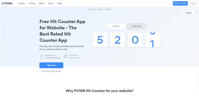 Hit Counter by POWR