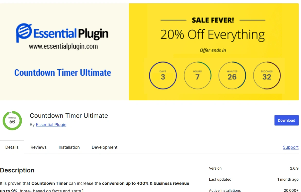 Countdown timer ultimate