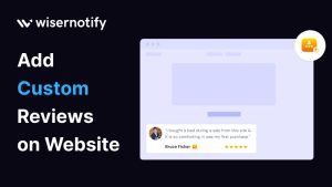 Add Custom Reviews on Website