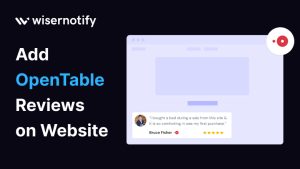 Add OpenTable Reviews on Website