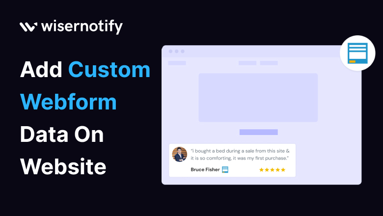 How to add Custom Webform data on website