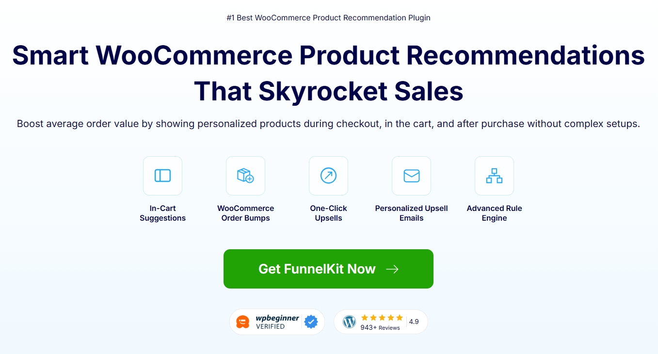 FunnelKit Upsells and Order Bumps for WooCommerce