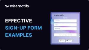 Signup Form Design