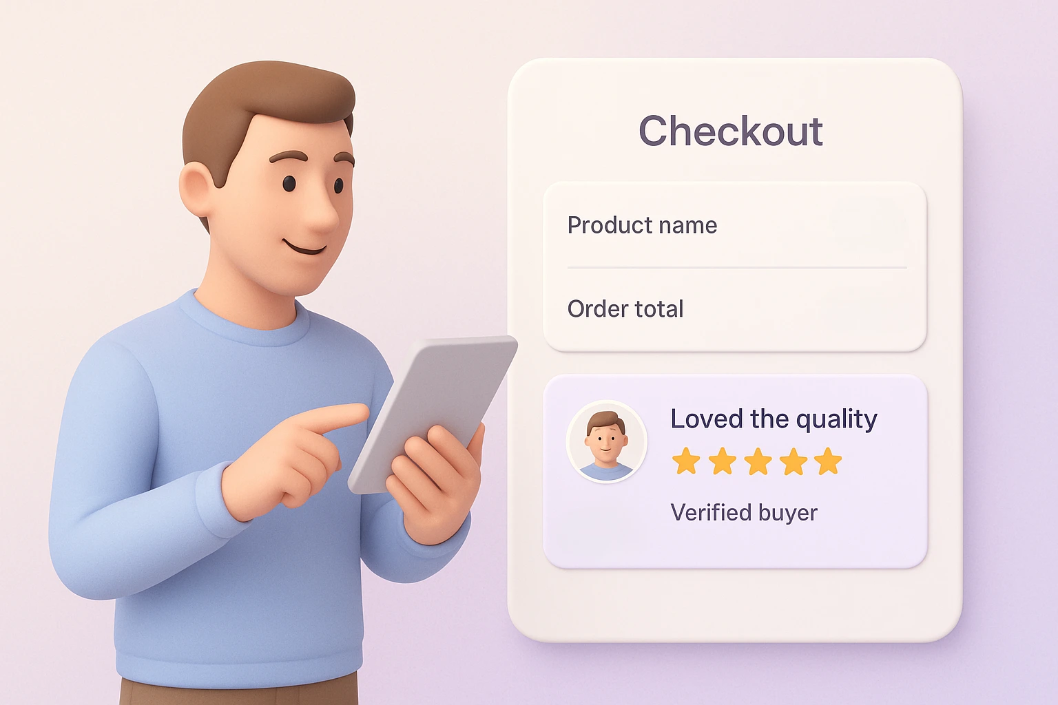 Checkout and cart pages