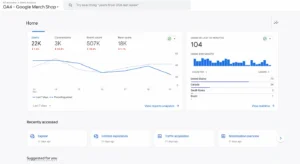 google analytics dashboard examples