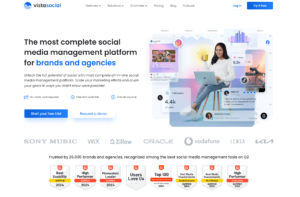 Vista Social social media management tool