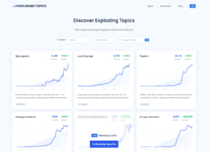 Exploding Topics