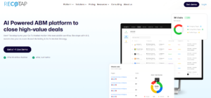 Recotap Account Based Marketing Platform