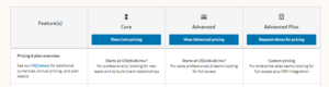 linkedin sales navigator pricing plan