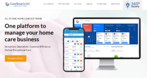 caresmartz360 home page