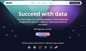 klipfolio tool for Data-Driven Decisions