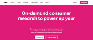 gwi consumer research tool