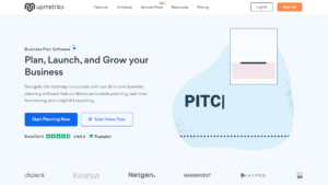 Upmetrics Business Plan Software