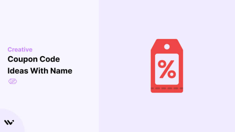50+ Coupon Code Ideas (With Names That Convert)