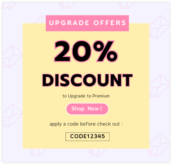 email campaign offer