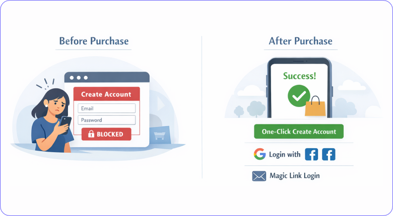 Offer guest checkout by default