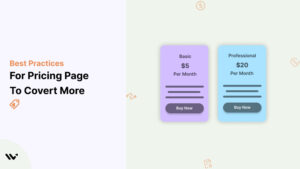 pricing page to increase more conversions