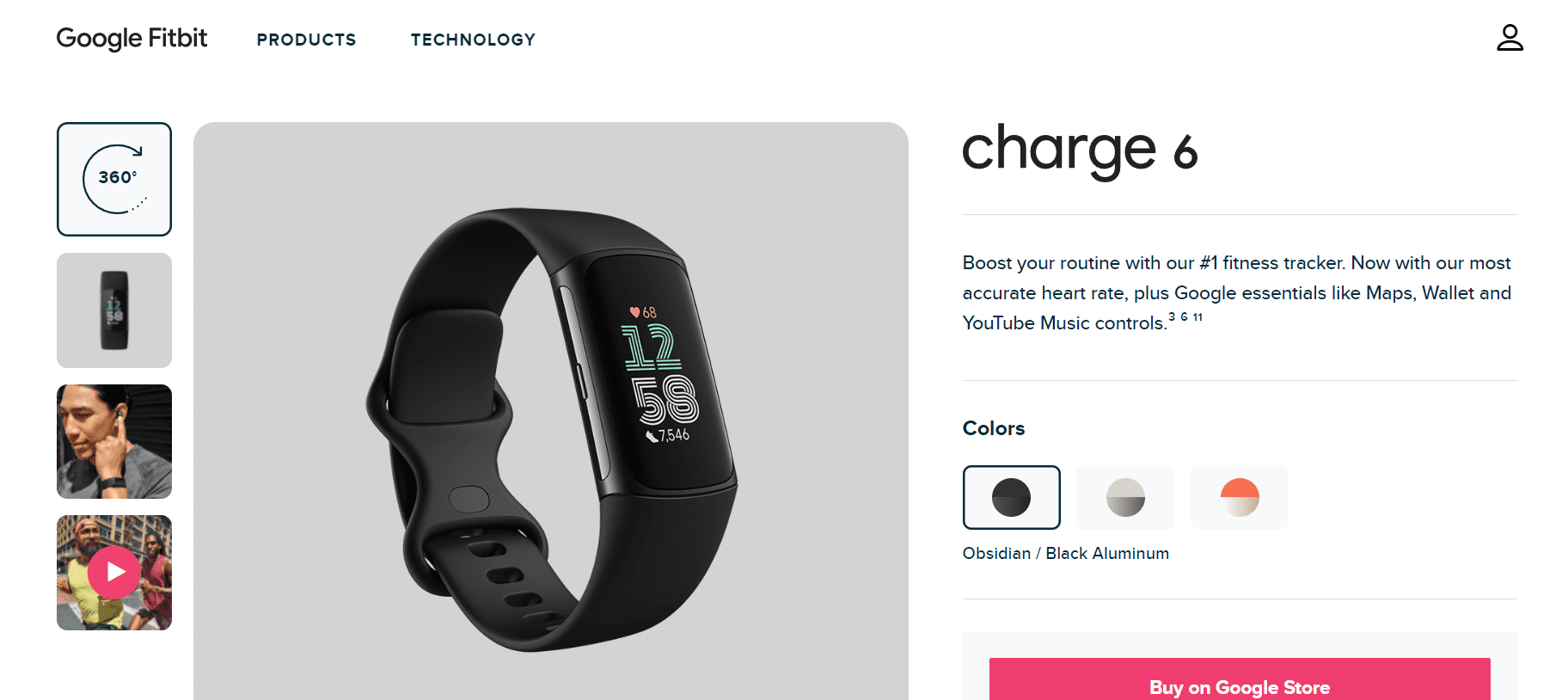 Google's Fitbit Charge 6