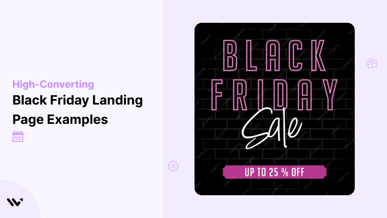 Black Friday Landing Page Examples