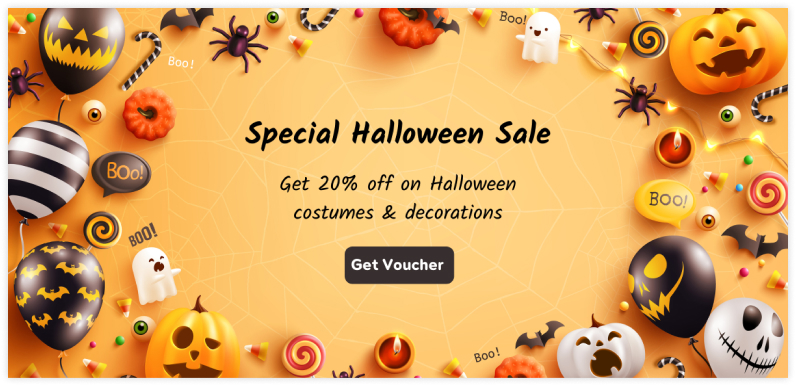 Halloween special offer