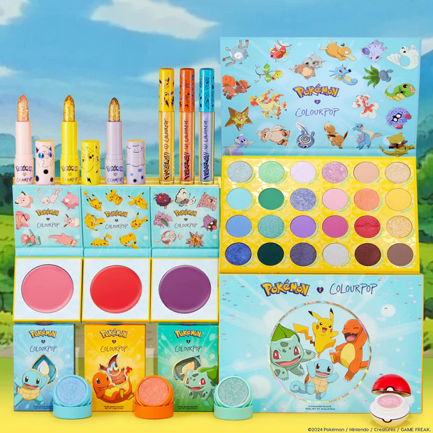 ColourPop and Pokémon Collaborated