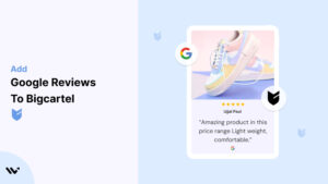Google Reviews to Bigcartel