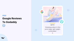 Google Reviews to Godaddy 