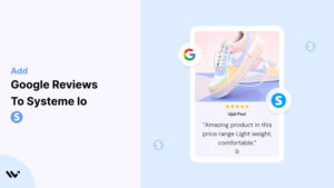 Google Reviews to systeme io 