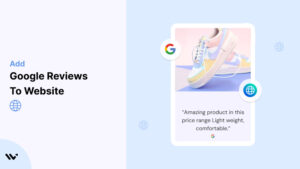 Google Reviews to website  