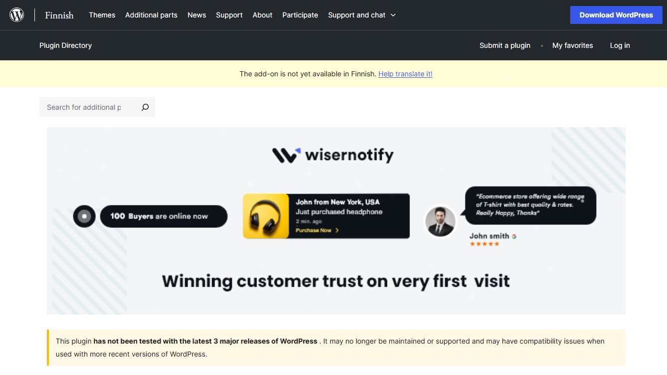 Wisernotify