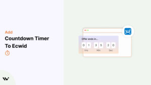 Countdown Timer to Ecwid