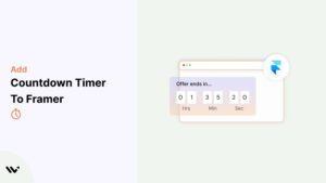 Countdown Timer to Framer