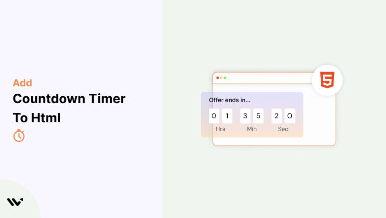 Simple HTML Countdown Timer Code You Can Copy and Paste