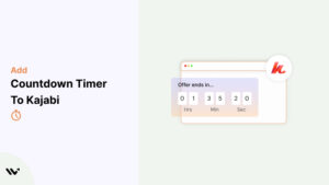 Countdown Timer to Kajabi