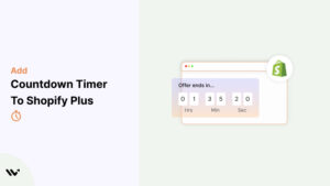 Countdown Timer to Shopify plus