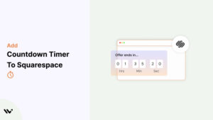 Countdown Timer to Squarespace