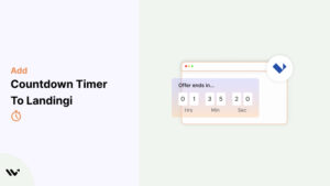 Countdown Timer to landingi