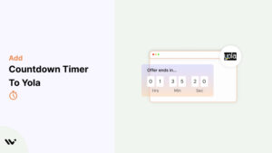 Countdown Timer to yola