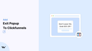 Exit Popup to Clickfunnels