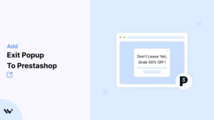 Exit Popup to Prestashop