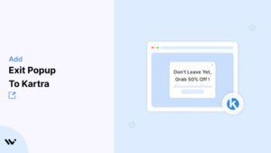 Exit Popup to kartra