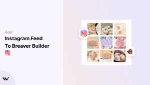 Instagram Feed to breaver Builder