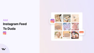 Instagram Feed to duda