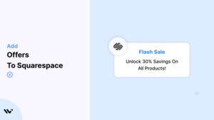 Offers to Squarespace
