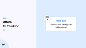 Offers to thinkific