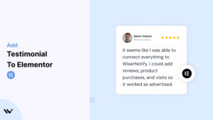Testimonial to Elementor  