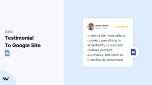 Testimonial to Google Site