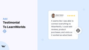 Testimonial to LearnWorlds  