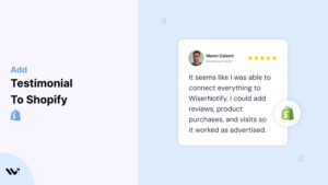 Testimonial to Shopify